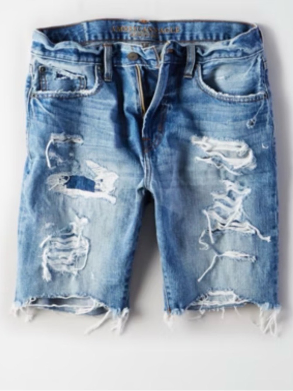 Men’s American Eagle Destroyed Jean Shorts